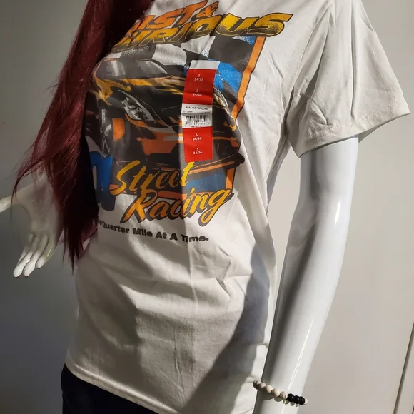 Nissan 350Z Fast & Furious Tokyo Drift Graphic Tee ~ Size Small 34/36 NWT - Picture 9 of 12